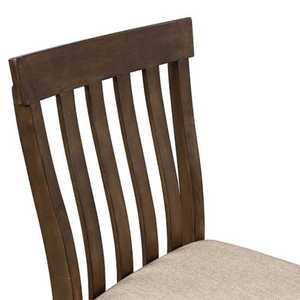 Juego de Comedor de Madera para 4 Personas, Muebles Modernos Compactos de Madera Sólida con Sillas para Espacios Pequeños, Ahorro de Espacio en la Cocina y el Comedor - Product Image 2