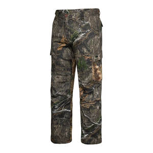Pantalones de Caza para Hombre, Camuflaje, Algodón, Duraderos, Tejido Elástico, Rodillas Reforzadas, Movimiento Silencioso, Actividades al Aire Libre - Product Image 2