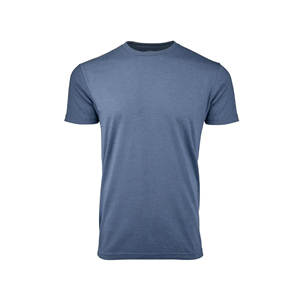 <b>Men's</b> Solid Crew Neck Short Sleeve <b>T</b>-<b>Shirt</b> <b>Navy</b> <b>Blue</b> Blank Tee Custom Anti-Wrinkle Breathable Plain <b>T</b>-<b>Shirts</b> - Product Image 5