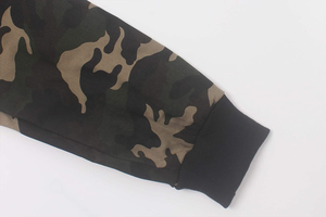 Women's Casual Camouflage <b>Jacket</b> With Pockets Long Sleeve Coat Zip up Cropped Bomber <b>Jacket</b> - Product Image 3