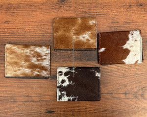 Nuevo diseñador, venta al por mayor, billetera de cuero genuino a la moda, tarjetero plegable RFID, tarjetero de cuero, monedero para Unisex - Product Image 4