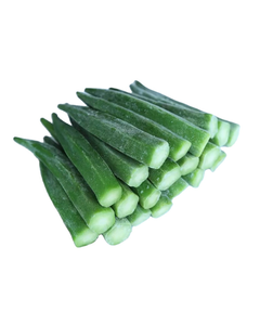 Okra Verde en Rodajas, Congelada IQF, Certificada, a Granel, Fresca Congelada, Entera, Picada, para Sopa de Gumbo, Suministro al por Mayor - Product Image 2