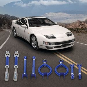 Adjustable Front Tension Rod and Rear Camber Toe Traction Arms Specific Control Arms Designed for Nissan 240sx S13 - Product Image 5