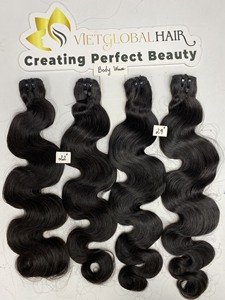 วิกผมคนแบบลอนคลื่นผมคนมัดมือ - Product Image 4