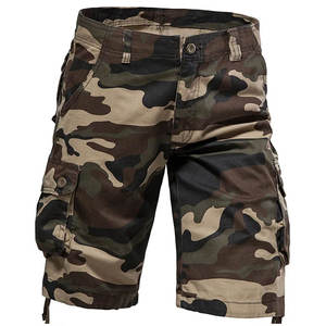 <b>Cargo</b> <b>Shorts</b> For Men <b>Lightweight</b> Cotton Multi Pocket Outdoor Hiking Workwear Casual Pants With Your Own Logo - Product Image 1