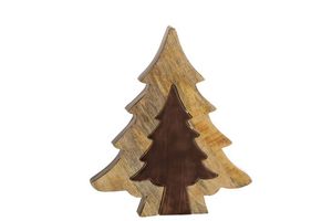 Décoration de Noël en bois écologique faite à la main, taille personnalisable, ornement de table pour la décoration de la maison - Product Image 6
