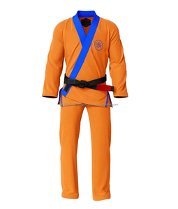 Uniforme d'arts martiaux Karaté Jiu Jitsu 100% coton personnalisable unisexe pour adultes, équipement d'entraînement - Product Image 1