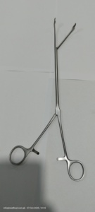 Pinces de maintien d'éponges thoracoscopiques en acier inoxydable de classe II pour instruments VATS (manuelles) - Ensemble d'instruments - Product Image 2