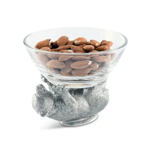 Tazón de Cerámica con Forma de Animal y Base de Metal con Diseño de Oso, Estilo Americano Ecológico, Plato Decorativo, Diseño Novedoso, Decoración Hecha a Mano para el Hogar - Product Image 4