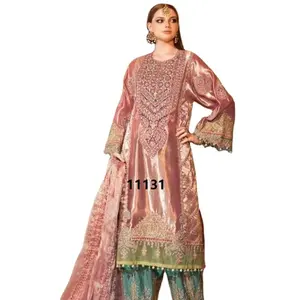 Modedesign schöne Shalwar Kameez für Damen Großhandel Party-Kleider Anzüge Salwar Kameez 2024 Modedesigns Indien Winterkleidung