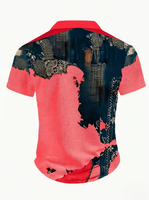 PROFIT SPORTS Sudadera con Capucha Sublimada para Hombre, Corte Ajustado, Casual, para Exteriores, Manga Corta, Tejido Resistente, Lona Ligera, Transpirable, Color Sólido