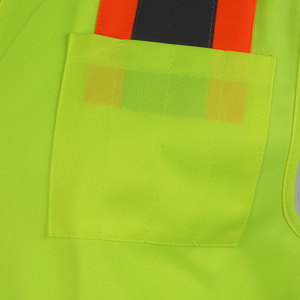 Gilet de sécurité réversible en coton imperméable avec logo personnalisé imprimé, haute visibilité, pour vêtements de travail pour hommes, utilisation en construction, vêtements lumineux - Product Image 5