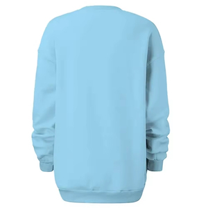 Sudaderas de Mujer 100% Algodón, Ligeras, Ecológicas, de Secado Rápido, Cuello Redondo, Estilo Urbano, con Logotipo Personalizado, Gran Venta - Product Image 2