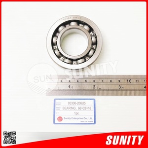 Nouveau roulement de qualité supérieure TAIWAN SUNITY OEM 93306-206U5 pour moteur hors-bord Yamaha essence 2 temps 2 cylindres 75HP-90HP - Product Image 2