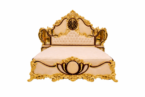 Juego de Dormitorio Clásico de Lujo Maharani con Armario y Tocador, Colección de Dormitorio Tallada de Lujo Palace, Dormitorio con Almacenamiento Inteligente, EE. UU. - Product Image 2