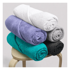 Serviette de bain en bambou 100% de haute qualité, séchage rapide, très absorbante, grande taille, douce et luxueuse - Product Image 1