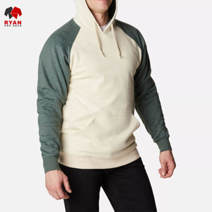 Sweat-shirts à capuche unis pour hommes Ryan Pro Gear avec logo personnalisé, style pull-over, 100 % coton molletonné respirant, design ODM pour l'hiver - Product Image 3