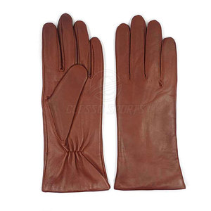 Gants en cuir véritable pour hommes, chauds et doux au toucher, élégants, décontractés, pour l'extérieur, à la mode, gants en cuir de qualité supérieure pour hommes - Product Image 3