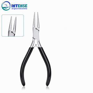 Pince coupante latérale professionnelle pour bijoux, coupe-fil de précision en acier inoxydable avec poignée noire confortable - Product Image 5