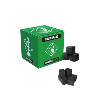 Venta al por mayor de briquetas de carbón de coco Shisha de grado premium baja ceniza de combustión larga hecho 100% cáscara de coco natural OEM Etiqueta Privada - Product Image 1