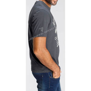 Camiseta de Hombre al por Mayor, 240 Gramos, Ligera, 100% Algodón, Impresión Digital, Corte Regular, Transpirable, de Secado Rápido - Product Image 5