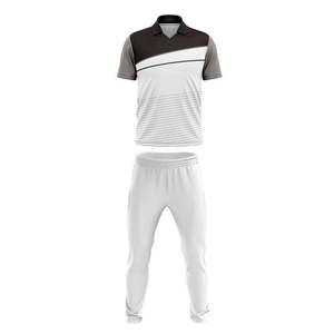 Conjunto Deportivo para Hombre 100% Poliéster, Blanco, Negro y Gris, con Estampado por Transferencia de Calor, Transpirable, Ligero, Sin Costuras, Uniformes para Adultos - Product Image 1