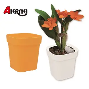 Huis & Tuin Kantoor Bureau Mini Kleine Marmer Witte Keramische Pot L-409 Voor Sappige Planter