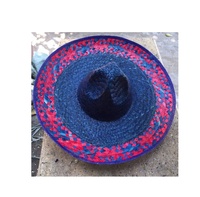 Chapeaux Sombrero à large bord en paille de blé, brodés à la main, pour les voyages, le quotidien, les fêtes, les occasions décontractées, les mariages, l'été, les bars et les restaurants