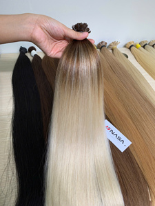 Cheveux humains de qualité supérieure sans perte de cheveux, 100 % vierges vietnamiens, couleur blond clair, doux et lisses, Super Double, de la marque NASA HAIR VIETNAM - Product Image 3