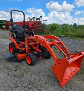 รถแทรกเตอร์ Kubota BX23S 4WD มือสองคุณภาพสูงพร้อมจำหน่าย  พร้อมอุปกรณ์ตักดินด้านหน้า  รถขุดดินด้านหลัง  เครื่องยนต์  เกียร์ และลูกปืนคุณภาพสูง - Product Image 5