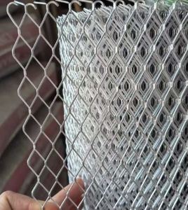 Rouleau de tôle métallique expansée en acier doux à mailles losangées, tôle métallique expansée MS à mailles losangées pour clôtures industrielles - Product Image 5
