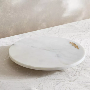 Plato giratorio multifuncional de mármol para servir alimentos, queso, hecho a medida, de alta calidad - Product Image 1