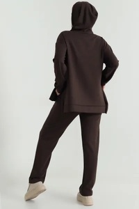 New Style Custom Logo Heavyweight Maternity Casual Women's 2-in-1 Solid Eco-Friendly Plus Size Tracksuit-Windproof Breathable - Product Image 6