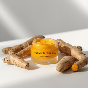 Gel Visage au Curcuma Anti-Acné Éclaircissant Soin de la Peau pour Tous Types de Peau Marque Privée OEM - Product Image 5