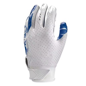 2026 Popular Super Sticky American Football <b>Gloves</b> Hand <b>Grips</b> Anti-Slip Breathable Silicone Palm Custom Color Hook Loop <b>Gloves</b> - Product Image 2