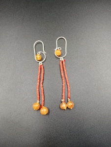 Classic Bohemian <b>Princess</b> Cut Tassel Drop Earrings Brass Bowknot Pearl Women's <b>Jewelry</b> Gold Plated Wedding - Product Image 5