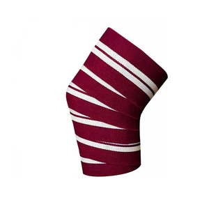 Bandes de maintien pour genoux de fitness, accessoires d'entraînement, protection et soutien des genoux, produits en gros, meilleures ventes, faible MOQ, fabriquées au Pakistan - Product Image 4
