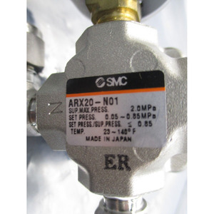 Régulateur de pression pneumatique SMC ARX20-N01 - Équipement et pièces semi-conductrices de renommée mondiale à la fois fiables et d'origine - Product Image 6