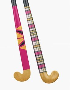 Bâtons de hockey en composite de bois robustes, impression par sublimation personnalisée avec logo, bâton de hockey sur gazon pour jeunes et adultes - Product Image 3