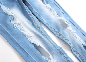 Jeans de Mezclilla para Hombre de Alta Calidad, 100% Algodón, Corte Regular, Estilo Urbano, Precio de Venta, Pantalones Vaqueros para Hombre - Product Image 6