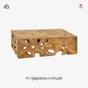 Custom Kaloka Solid Teak <b>Root</b> <b>Coffee</b> <b>Table</b> Wabi Sabi Organic Low Profile Center <b>Table</b> for Rustic Living Room Jepara Indonesia - Product Image 2