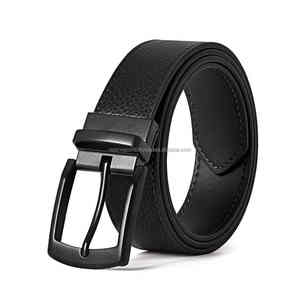 เข็มขัดหนังสำหรับผู้ชายเข็มขัดหัวเข็มกลัดโลหะผสมเข็มขัดหนังออกแบบโลโก้ได้ตามต้องการสไตล์ล่าสุด2025 - Product Image 4