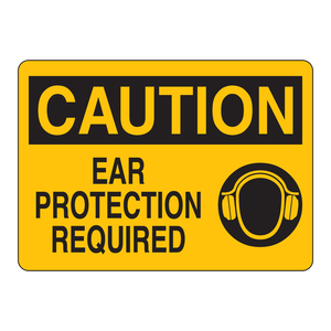 Panneau de signalisation « Protection auditive requise » - Aluminium durable pour les zones de travail industrielles - Product Image 3