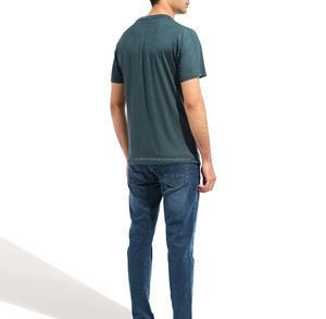Custom Plain t Shirts Men Casual Heavyweight T-shirt Custom <b>Logo</b> 100% Cotton Loose T Shirts - Product Image 5