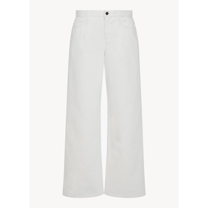 Jean évasé en denim pour femme 100 % coton ultra-doux et respirant, broderie, tissu de qualité supérieure, séchage rapide, taille haute, style années 90 - Product Image 2