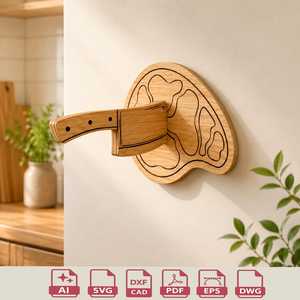 Décapsuleur porte-clés en bois découpé au laser sur mesure, artisanat médiéval, décoration murale en tilleul fait main, cadeau - Product Image 3