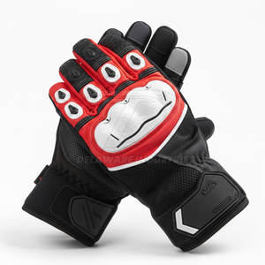 Gants textiles pour moto, équipement de conduite respirant avec paume renforcée, conçus pour les longues distances et la conduite quotidienne - Product Image 2