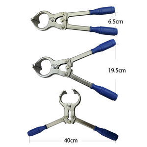 HOL SALE Boutique Stainless Steel Burdizzo Castration Forceps Bloodless <b>Pliers</b> <b>SET</b> DENTRIC IMPLANTS Veterinary Products Reusable - Product Image 3