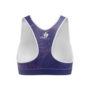 Sujetador Deportivo Personalizado LUUK INTERNATIONAL para Mujer, Ligero, de Alta Sujeción, Estilo Racerback, Sin Costuras, de Spandex, para Yoga, Gimnasio y Entrenamiento - Product Image 6