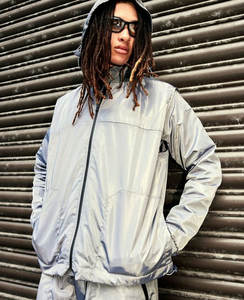 Manteau de veste à capuche coupe-vent approvisionnement d'usine avec fermeture éclair Veste coupe-vent à capuche personnalisable pour homme - Product Image 3